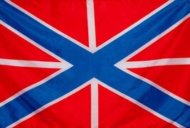 Флаг Гюйс ВМФ РФ двухсторонний 90х135