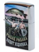 Зажигалка бензиновая Рыбак рыбака
