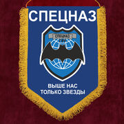 Военный вымпел ГРУ Выше нас только звёзды