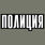 Футболка с термотрансфером Полиция (Хаки) 5