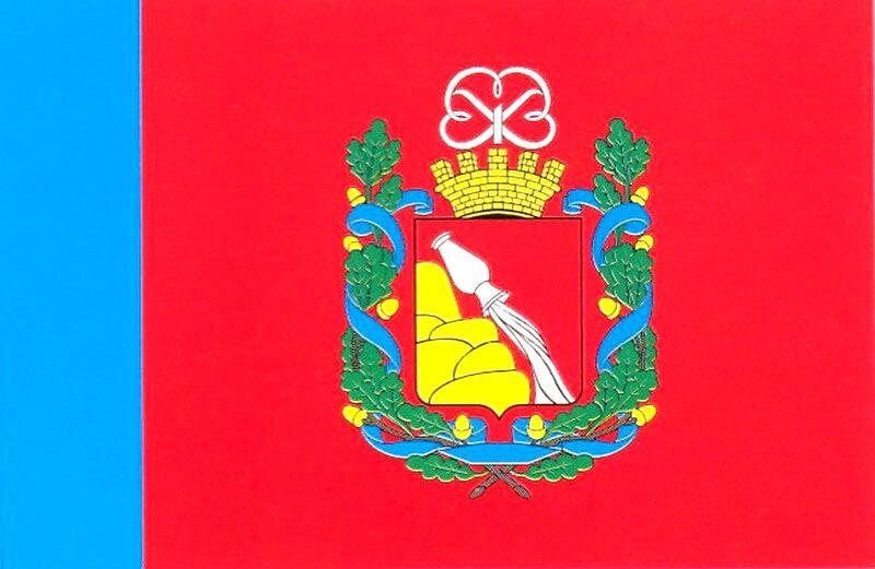 Флаг Воронежской области (1997 года) 90х135 большой