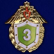 Знак Классный специалист 3 класс ФПС