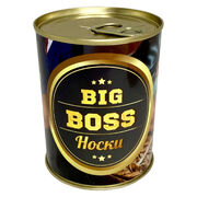 Носки в банке на 23 февраля Big Boss (Размер 42-48)