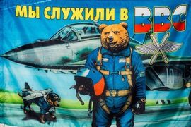 Флаг ВВС Медведь