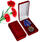 Медаль в бархатистом футляре Ветеран службы контрразведки ФСБ
