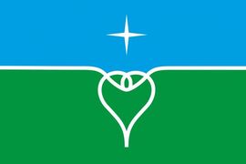 Флаг Поварово Московской области