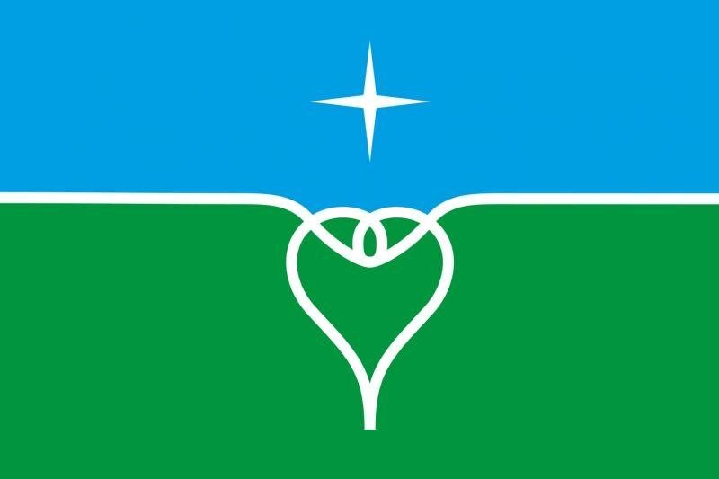 Флаг Поварово Московской области