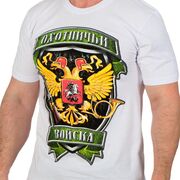 Футболка Охотничьи войска (Белая)