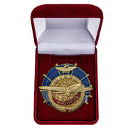 Знак За налет 800 тыс. км в бархатистом футляре (копия)
