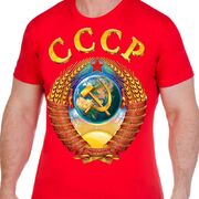 Футболка СССР (Красная)