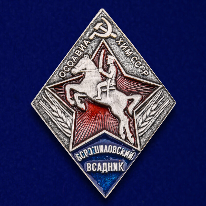 Знак Ворошиловский всадник Осоавиахим СССР копия