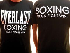 Футболка EVERLAST boxing (Черная)