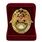 Знак в бархатистом ФПС РФ 100 выходов на охрану границы 3
