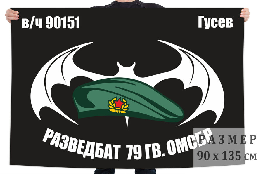 Флаг Разведбата 79 ОМСБр (Гусев)