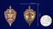 Знак в бархатистом футляре 100 лет ВЧК-КГБ-ФСБ 5