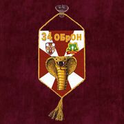 Вымпел 34 ОБрОН на присоске