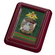 Знак 42 Гадрутский Краснознамённый пограничный отряд в наградной коробке с удостоверением в комплекте