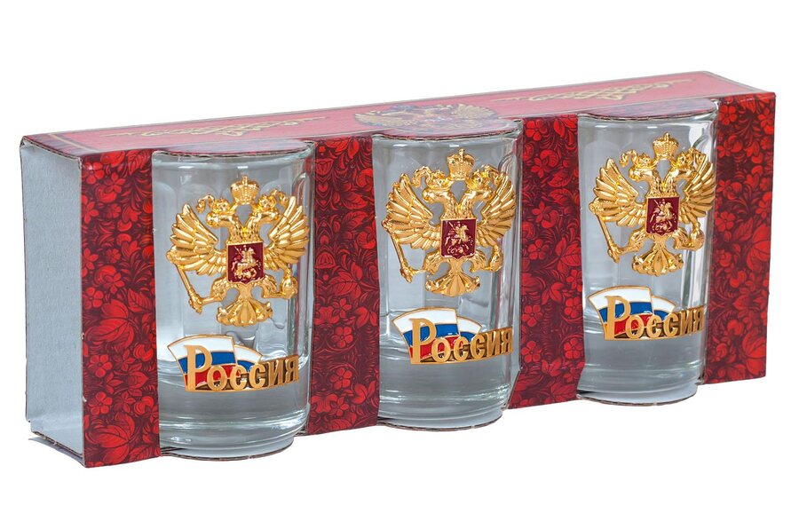 Стопки России (3 шт)