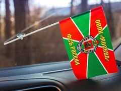 Флажок в машину с присоской ООПК Москва