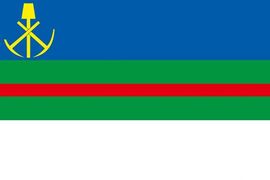 Флаг города Николаевск-на-Амуре Хабаровского края