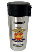 Термостакан с принтом МВД Полиция