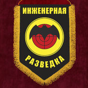 Военный вымпел Инженерная разведка