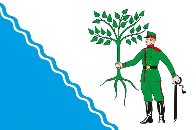 Флаг Новокубанска Краснодарского края