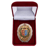 Знак в бархатистом футляре Лидский пограничный отряд