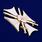 Знак Крест За службу на Кавказе (белый) 3