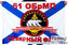 Флаг Морской пехоты 61 ОБрМП 140х210 огромный