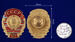Памятный знак к 100-летию СССР в бархатистом футляре (муляж) 8