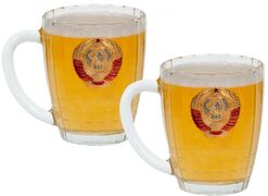 Набор из 2 пивных кружек СССР
