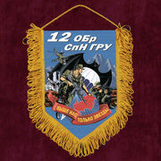 Военный вымпел 12 ОБрСпН ГРУ