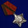 Знак в бархатистом футляре Афганская слава 8
