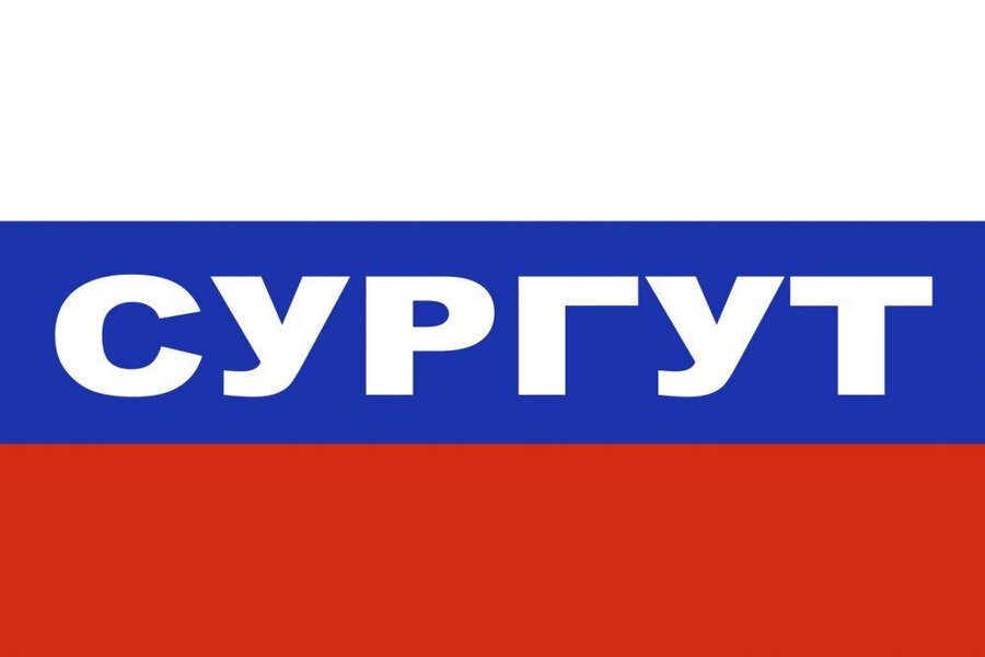 Флаг триколор Сургут