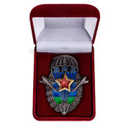 Знак в бархатистом футляре Эмблема ВДВ
