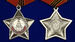 Знак в бархатистом футляре Афганская слава 9