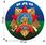 Автомобильная наклейка Знак ВДВ (15x15 см)