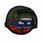 Нашивка Countryball Россия пулеметчик