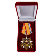 Орден на колодке к 100-летию Военной разведки (улучшенное качество) в бархатистом футляре