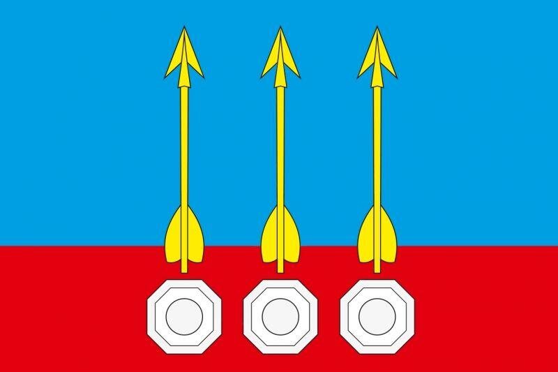 Флаг Комаровского Оренбургской области