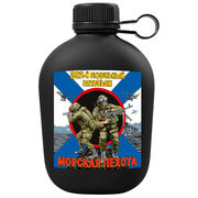 Походная фляга 382-й отдельный батальон Морской пехоты