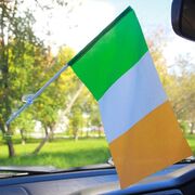 Флажок в машину с присоской Ирландии