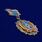 Знак МЧС Отличник авиации (самолет) 1