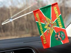 Флажок в машину с присоской Камчатского ПогО