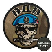 Шеврон ВДВ Череп (8х8см)