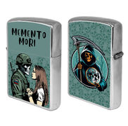 Зажигалка бензиновая Memento mori