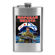 Карманная фляжка боец Морской пехоты