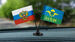 Двойной флажок России и ЗА ВДВ СССР  3