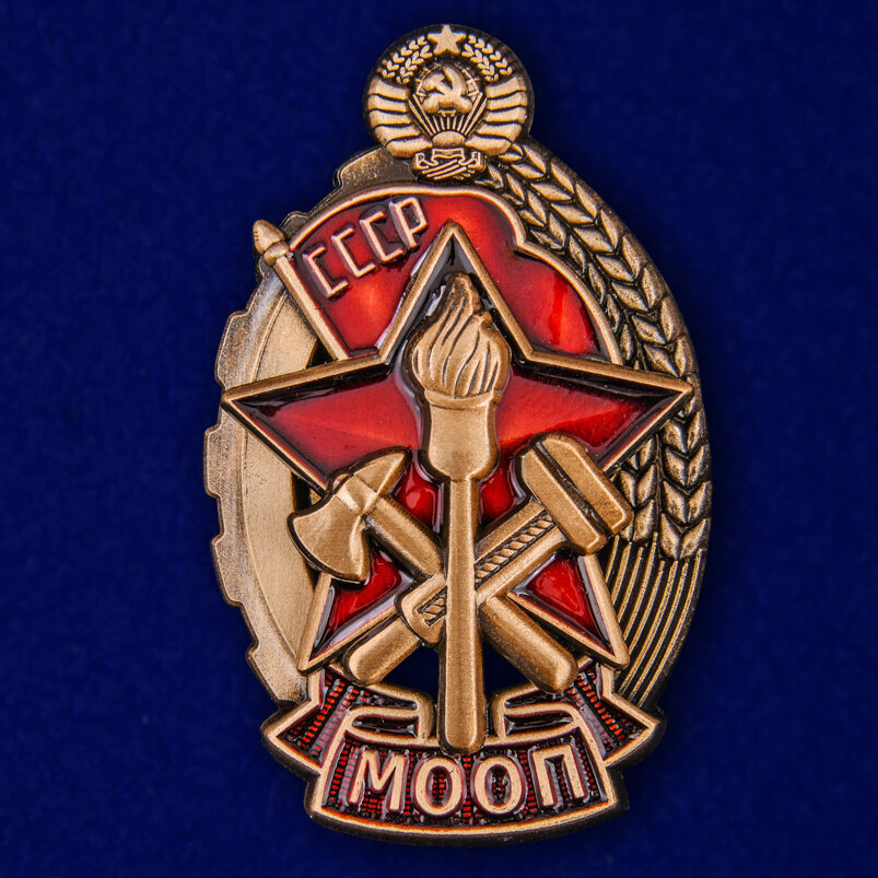 Знак Лучшему пожарнику МООП (копия)